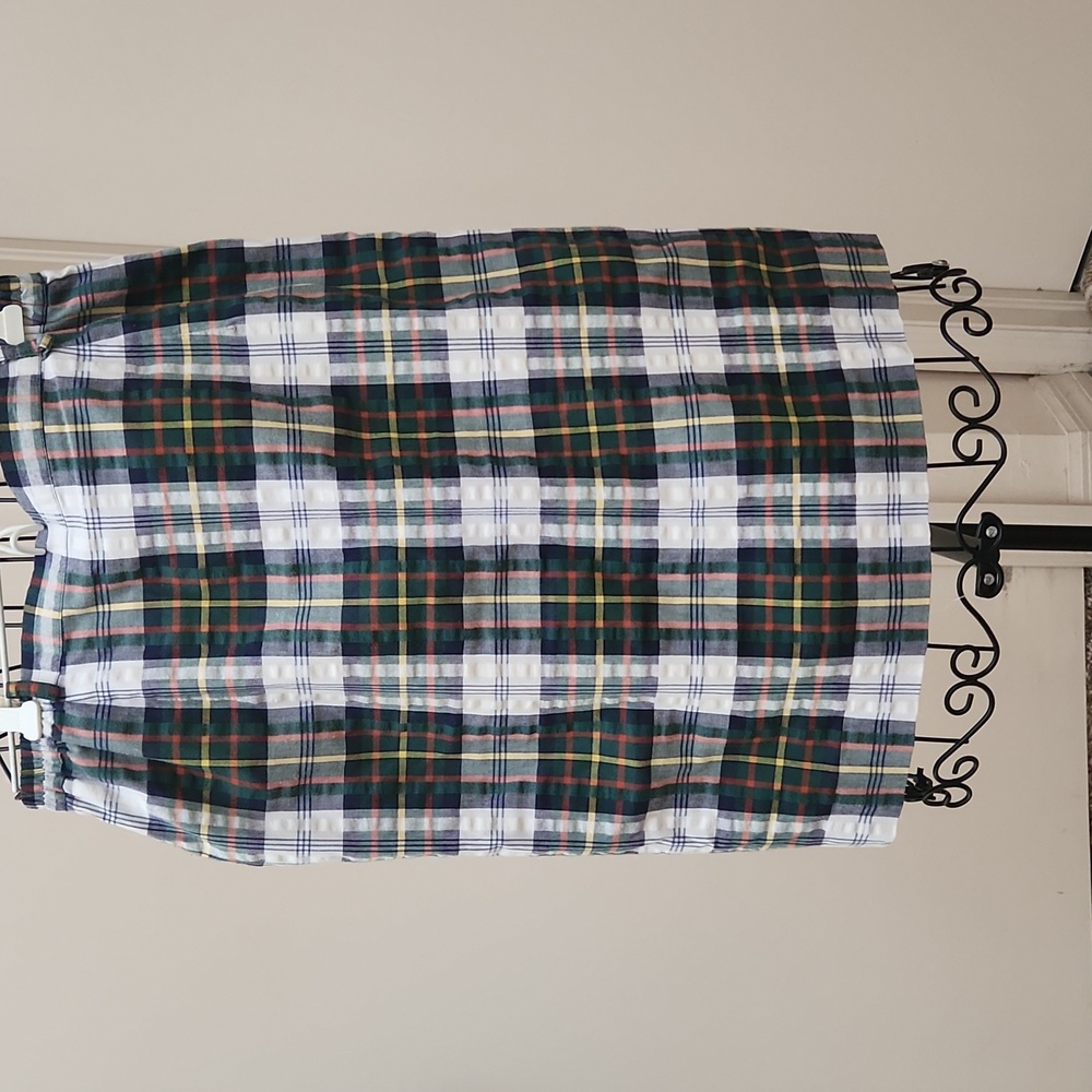 Vintage Plaid Skirt - Medium